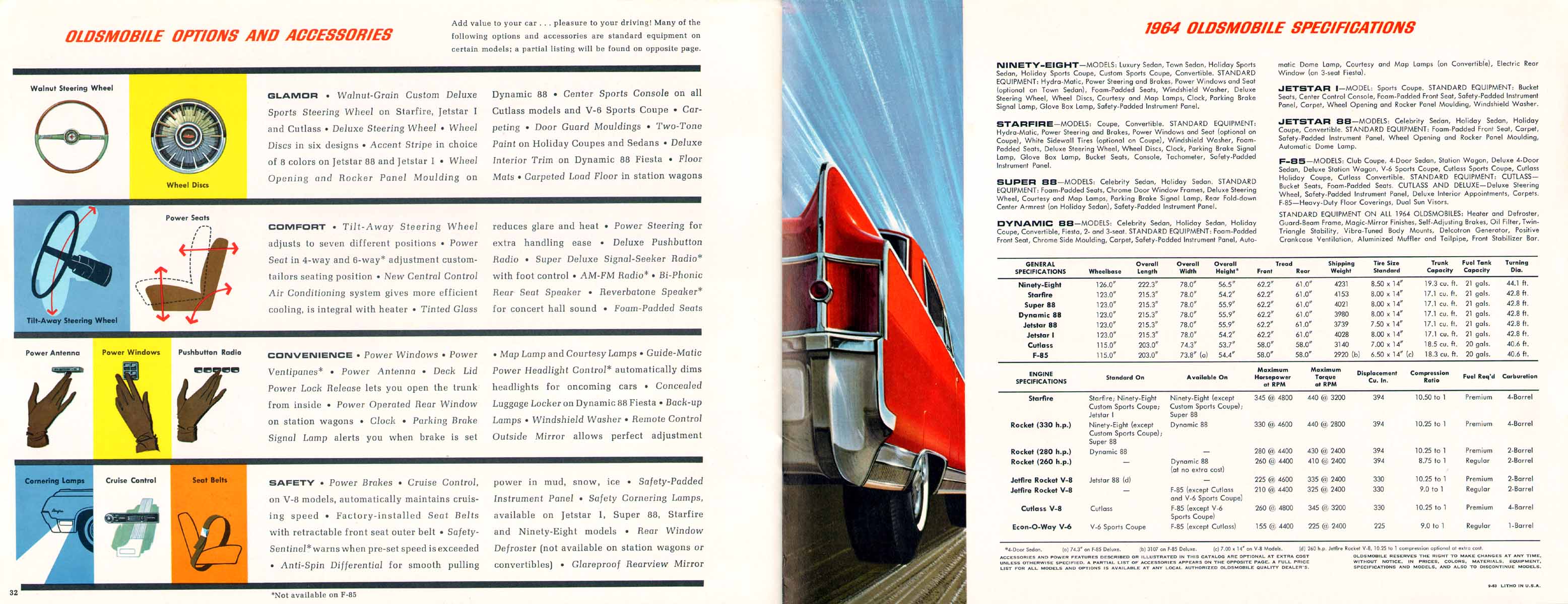 1964 Oldsmobile Prestige Brochure Page 8